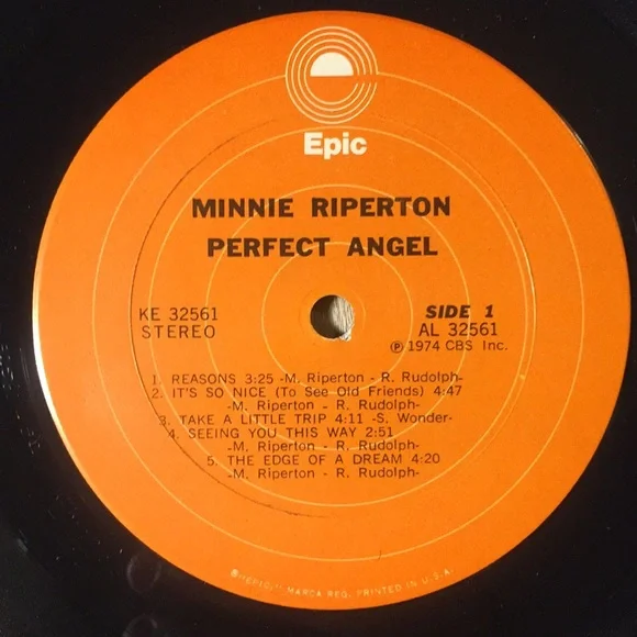 Minnie Riperton - “Perfect Angel” Vinyl LP - Picture 4 of 5
